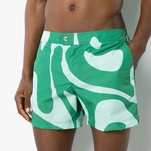 Tom Ford Abstract Print Swim Shorts - Size 48 (US Small)